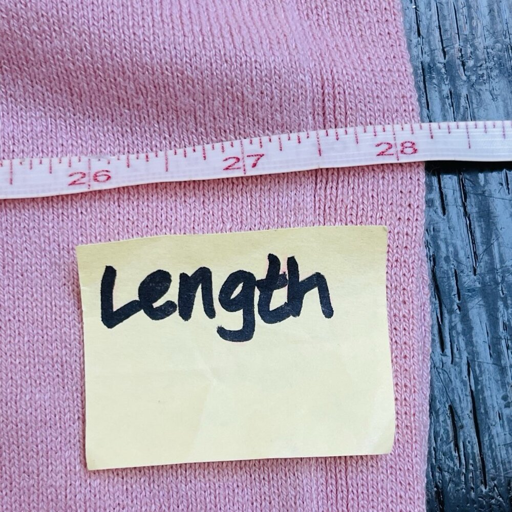 J Jill Womens XS Pink Oversized Knit Tunic Sweater Party Classic Lagenlook - Picture 8 of 9